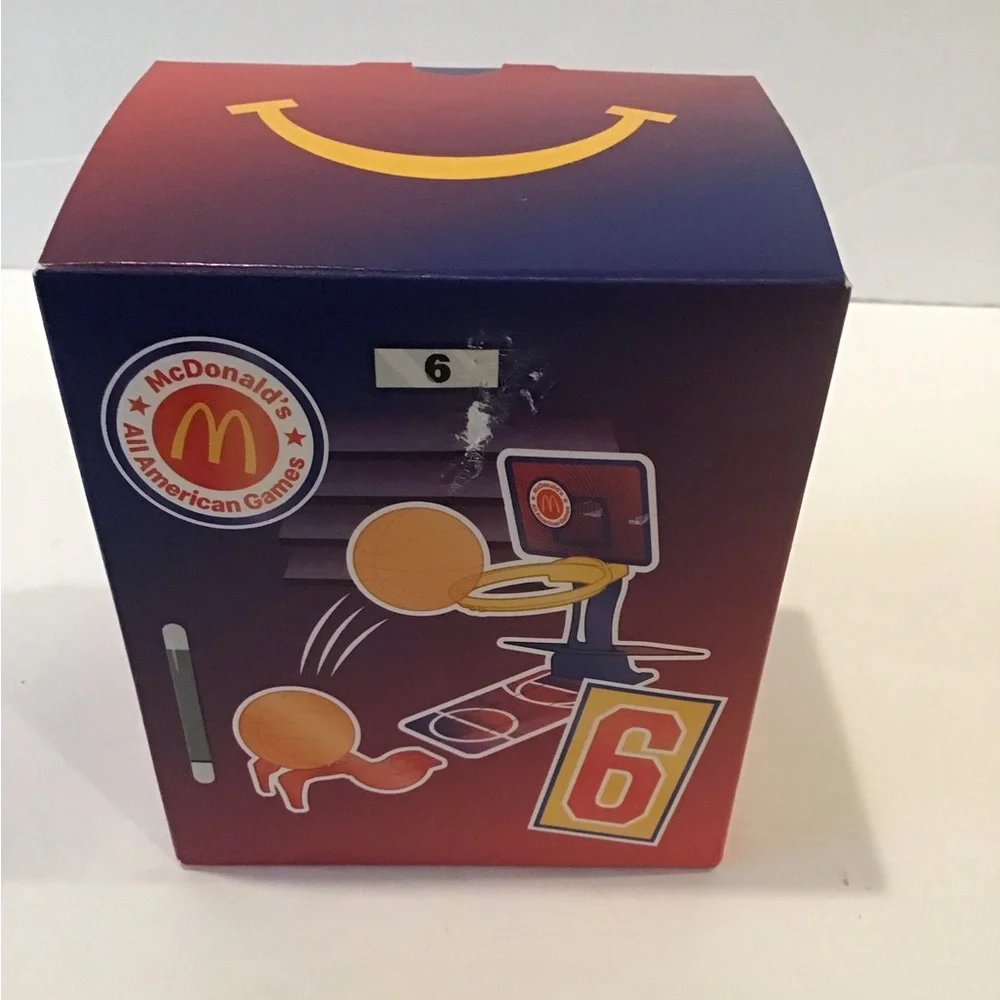 McDONALD'S 2025 Happy Meal Basketball ALL AMERICAN GAMES SHOOT HOOPS TOY #6